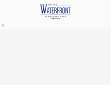 Tablet Screenshot of onthewaterfrontnl.com